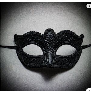 Chic black Masquerade Mask by KBW